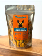 Zoomies™ Peanut Butter Pumpkin Biscuits – Natural Dog Treats